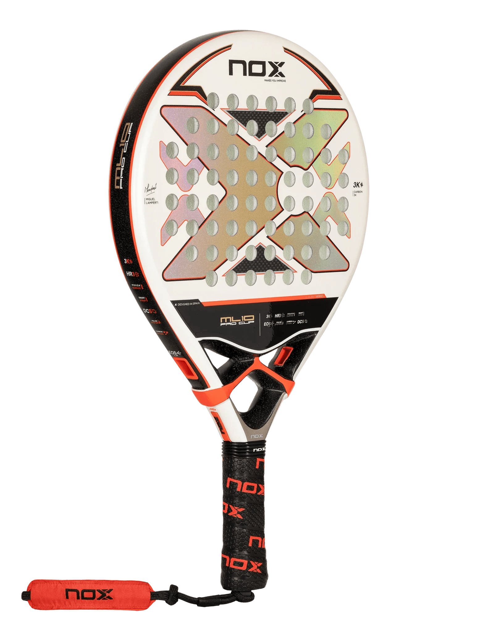 Nox ML10 PRO CUP Luxury 2024 Miguel Lamperti's racket - Bell Racket Store