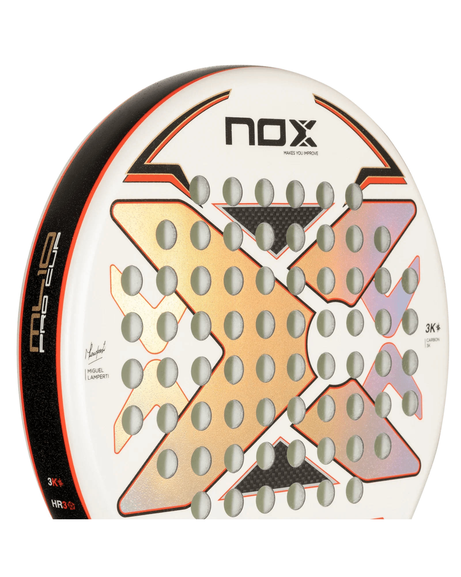 Nox ML10 PRO CUP Luxury 2024 Miguel Lamperti's racket - Bell Racket Store