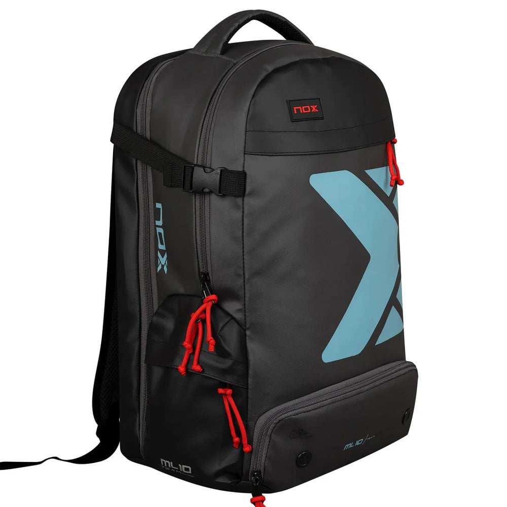 NOX ML10 Team Black 2024 Backpack Padel Bag Nox