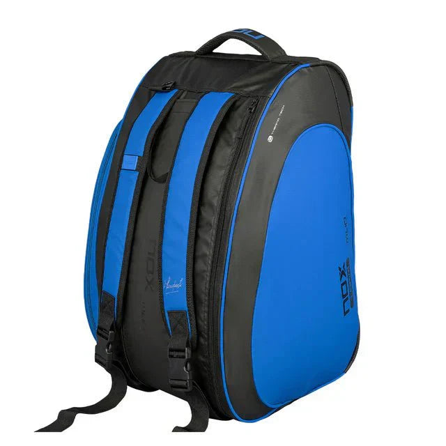 NOX ML10 Team Black/Blue 2025 MIGUEL LAMPERTI Padel Bag Padel Bag Nox
