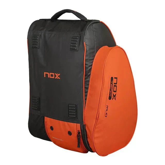 NOX ML10 Team Black/Orange 2025 MIGUEL LAMPERTI Padel Bag Padel Bag Nox