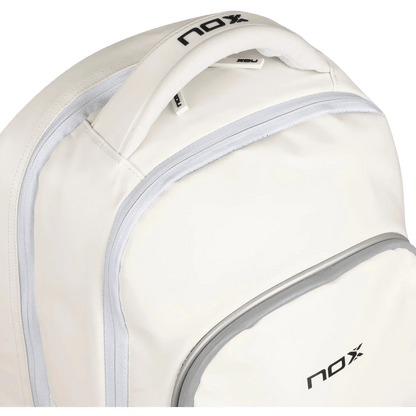 Nox PRO SERIES White Backpack - Bell Racket Store