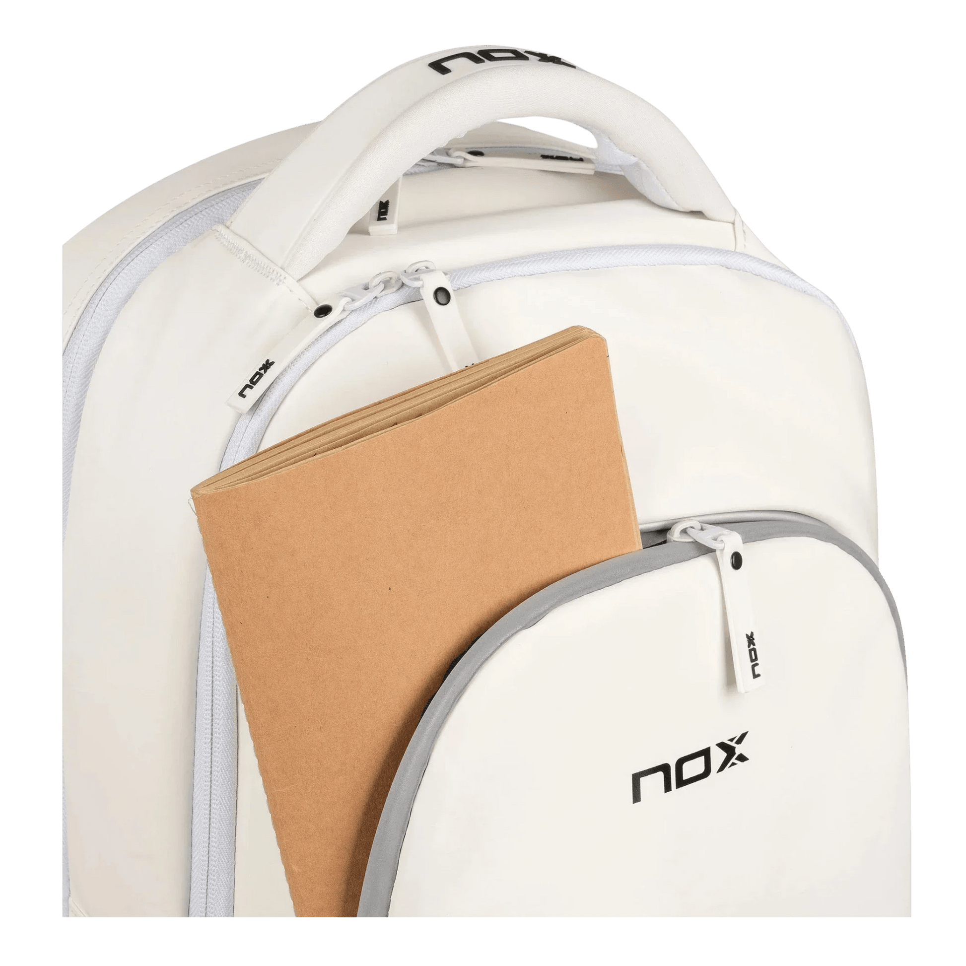 Nox PRO SERIES White Backpack - Bell Racket Store