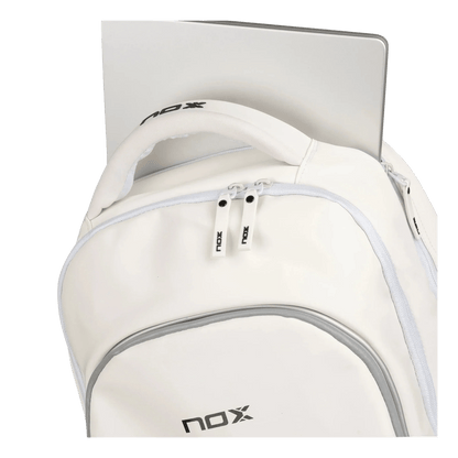 Nox PRO SERIES White Backpack - Bell Racket Store