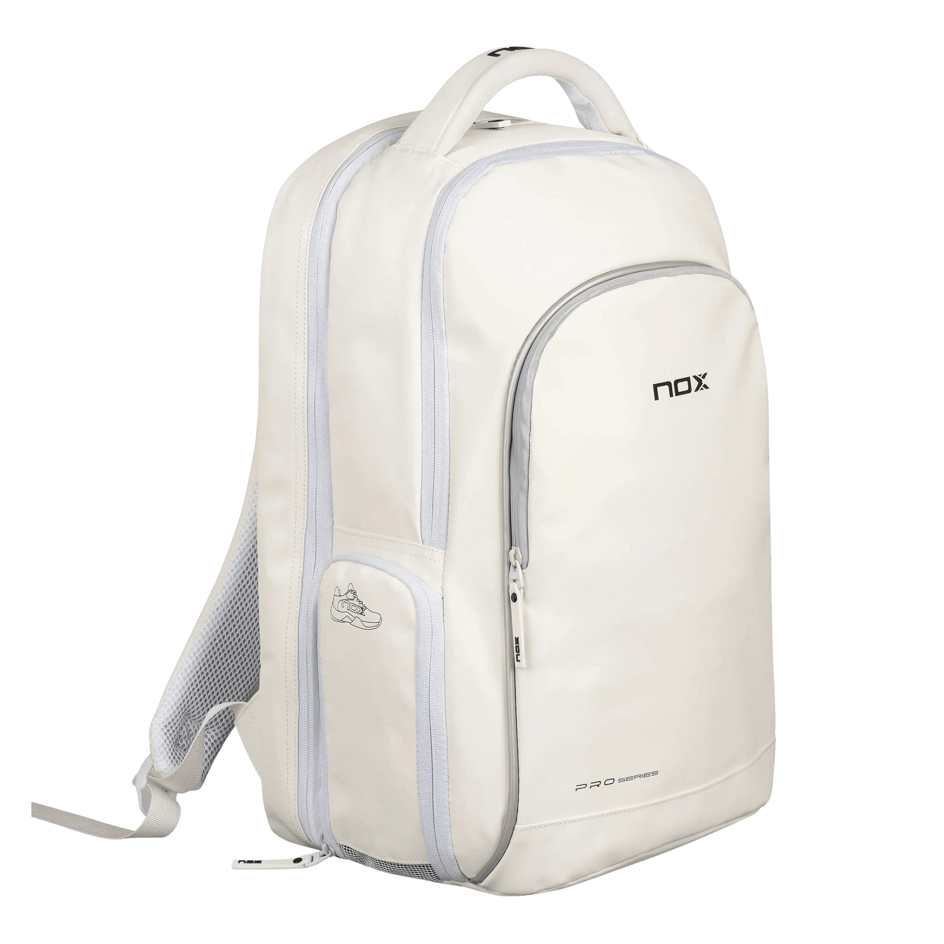 Nox PRO SERIES White Backpack - Bell Racket Store