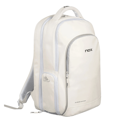 Nox PRO SERIES White Backpack - Bell Racket Store
