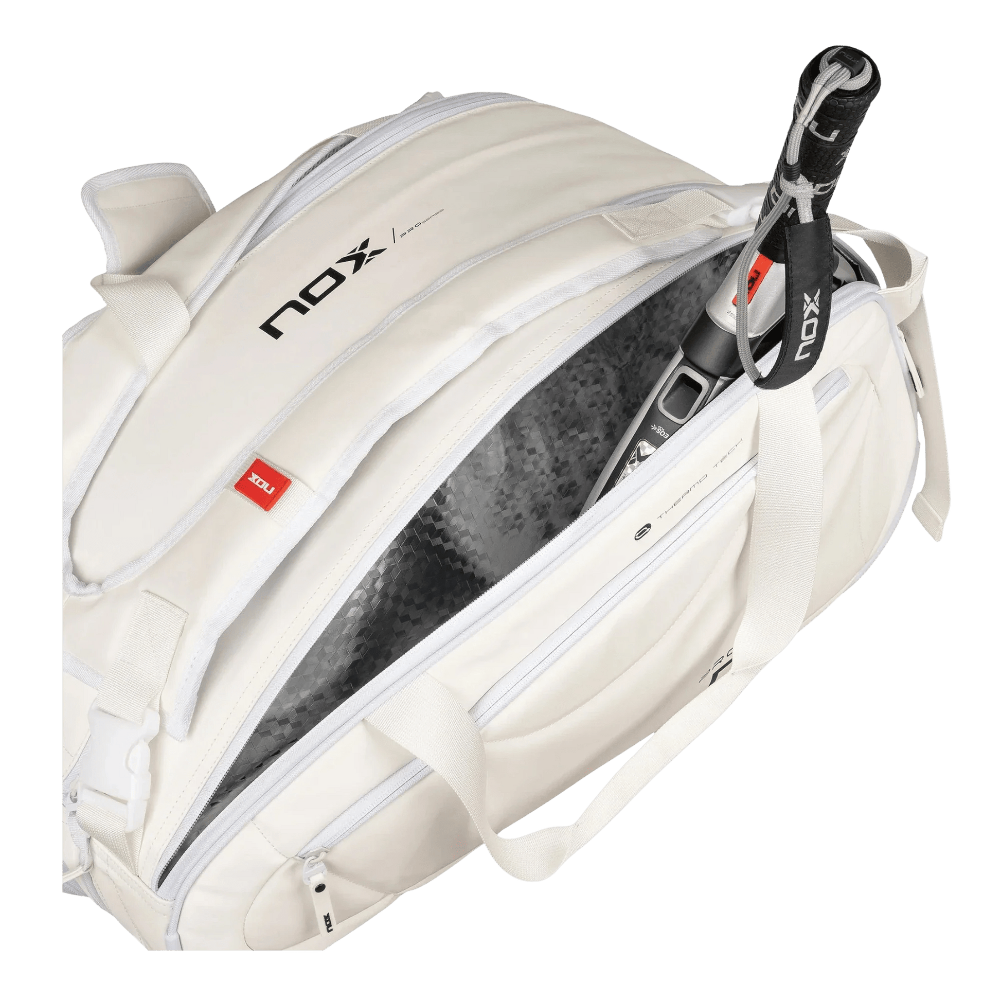 Nox Pro Series White Padel Bag - Bell Racket Store