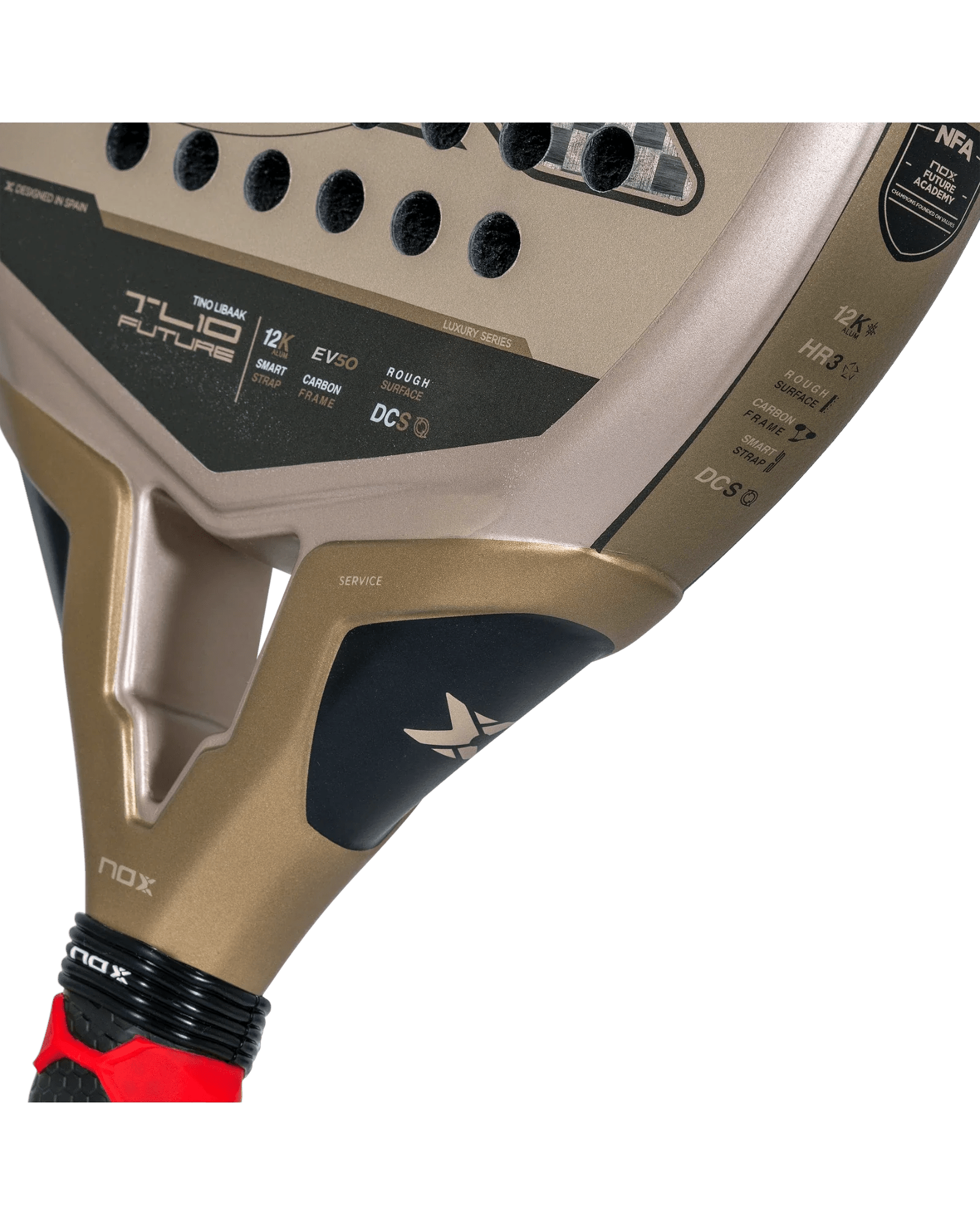 Nox TL10 Future 12k 2024 by Tino Libaak - Bell Racket Store