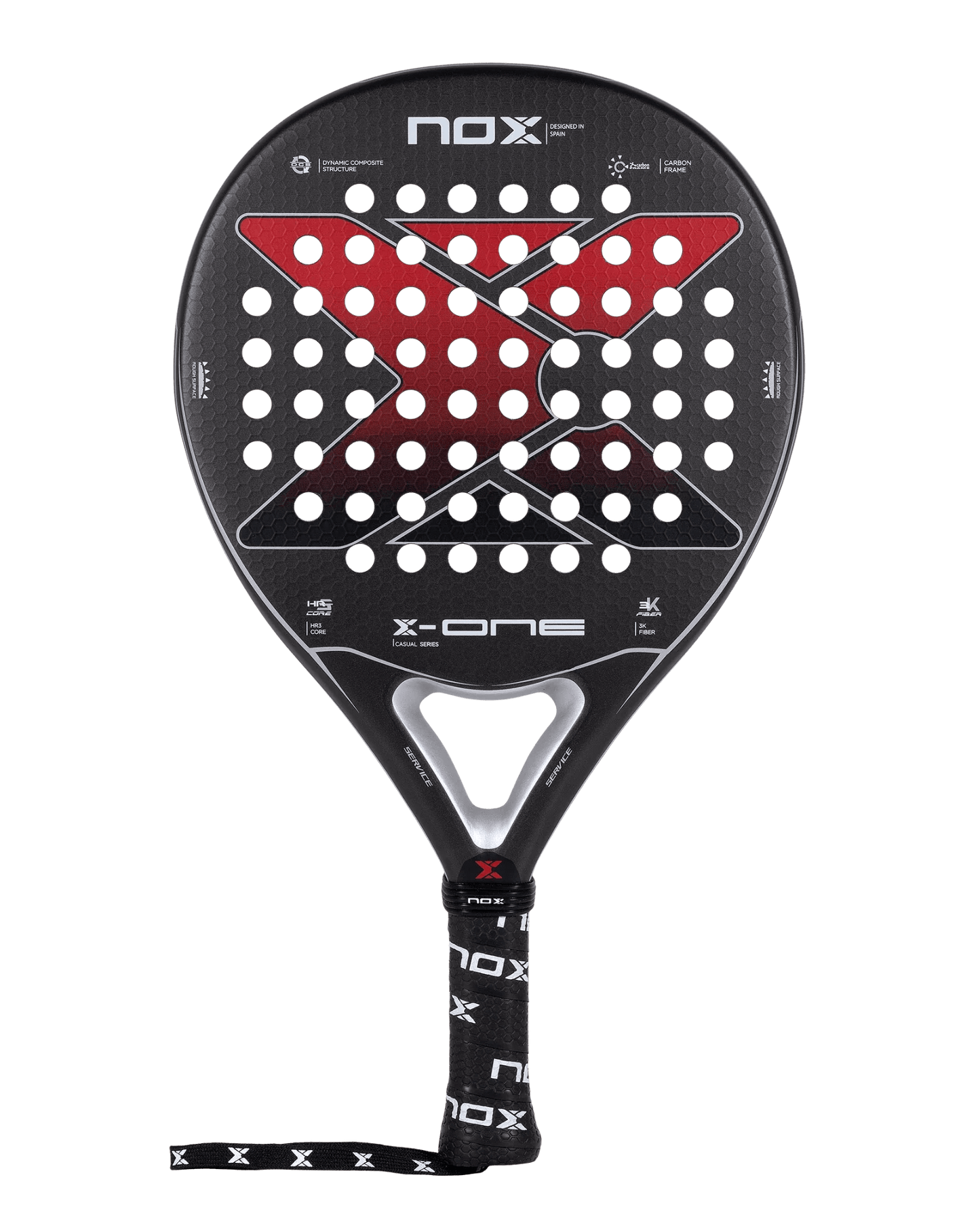 Nox X - ONE EVO Rouge - Bell Racket Store