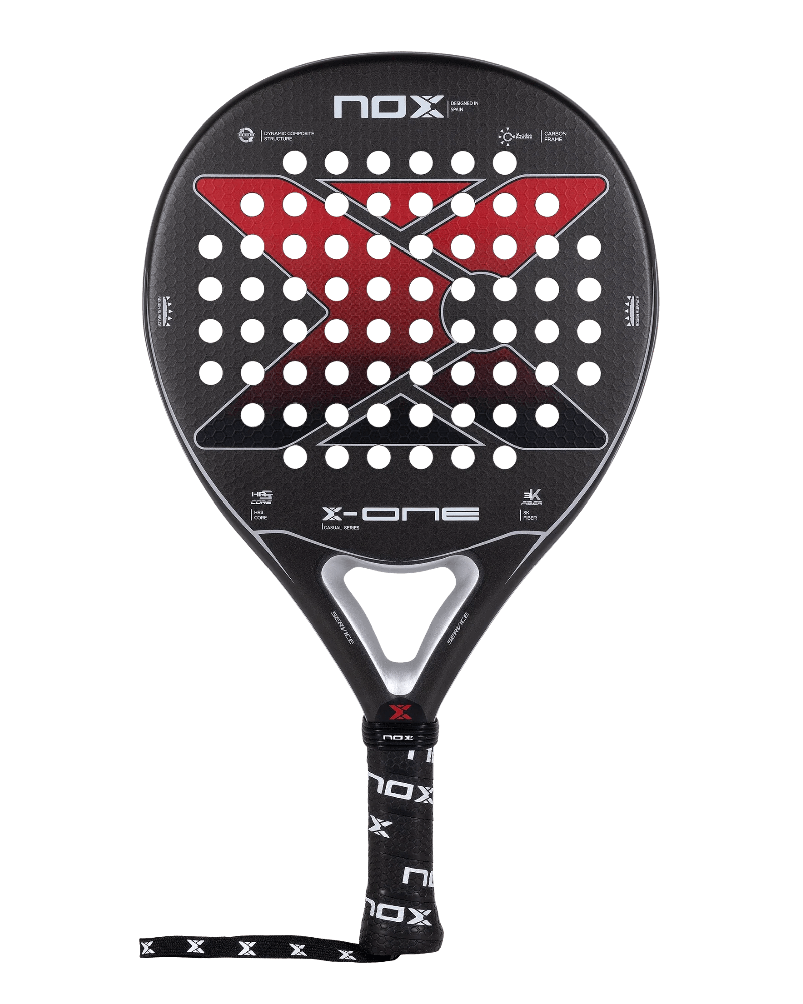 Nox X - ONE EVO Rouge - Bell Racket Store