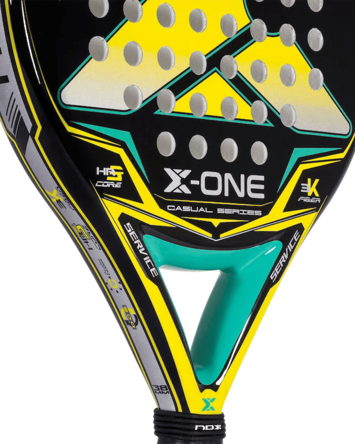 Nox X - ONE Yellow Padel Racket - Bell Racket Store