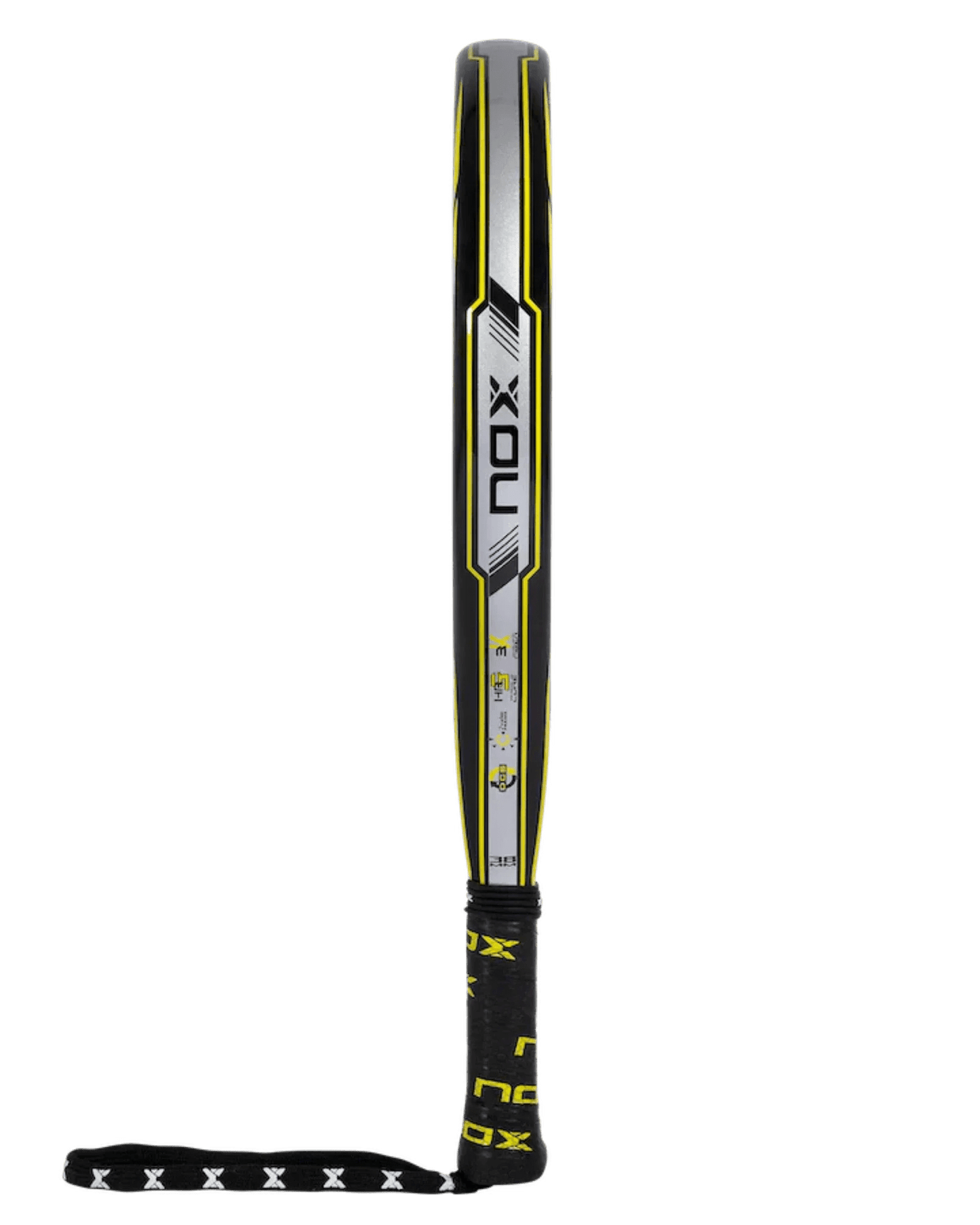 Nox X - ONE Yellow Padel Racket - Bell Racket Store