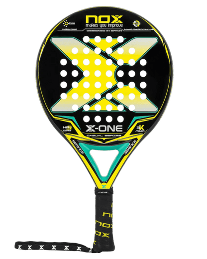 Nox X - ONE Yellow Padel Racket - Bell Racket Store