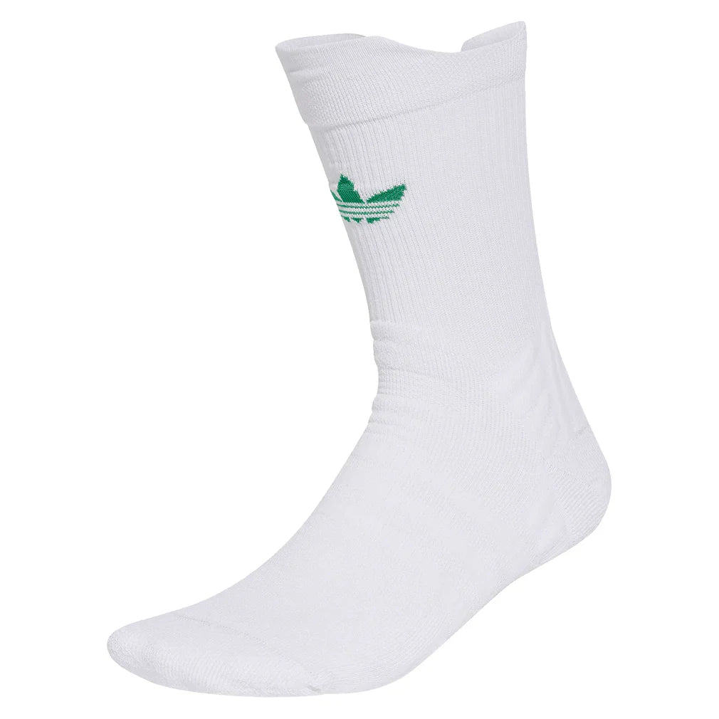 OG Tennis Crew Socks White and Green - Bell Racket Store