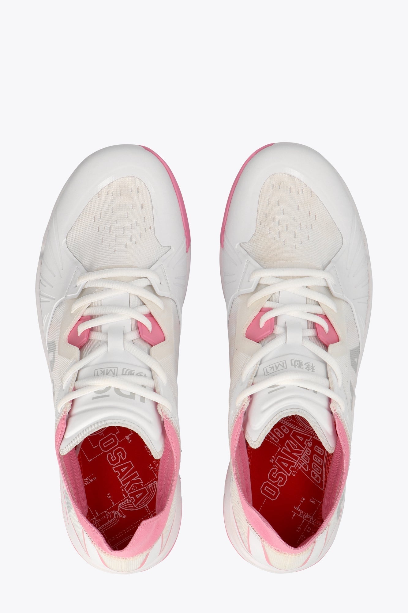 Osaka Footwear IDO Mk1 | White - Begonia Pink - Bell Racket Store