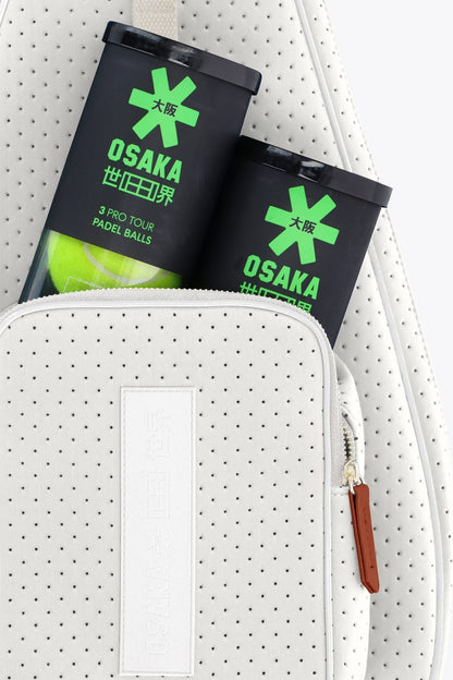 Osaka Neoprene Padel Sleeve | Light Grey - Bell Racket Store