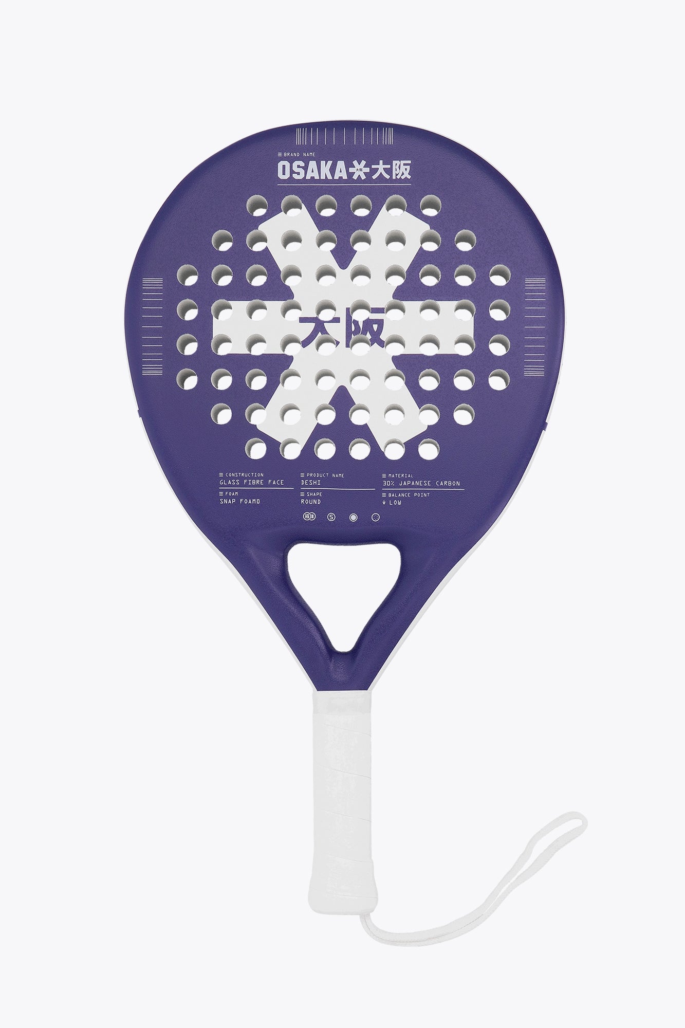Osaka Padel Racket - Deshi - Control | Future Dusk - Bell Racket Store