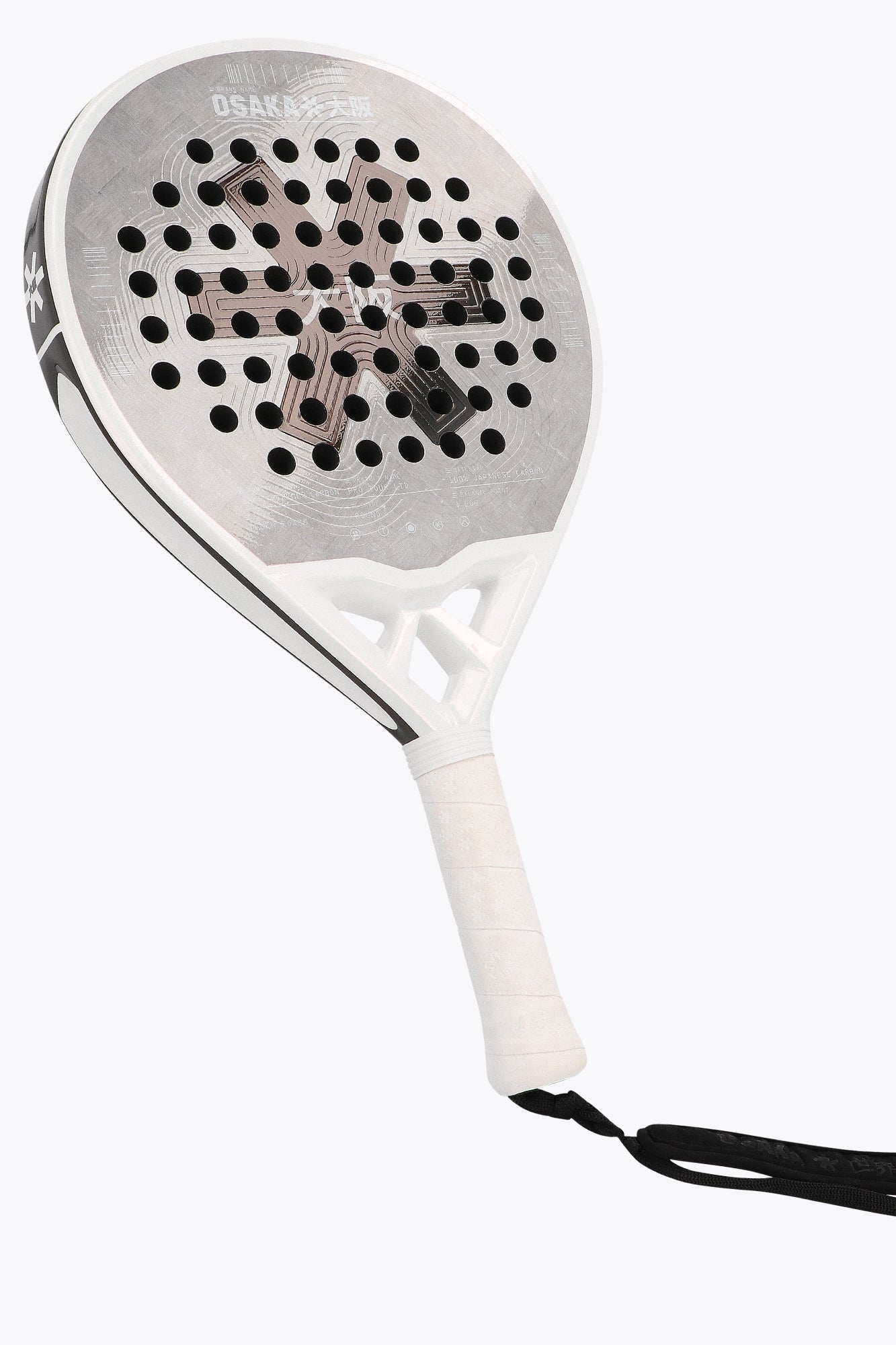 Osaka Padel Racket - Pro Tour LTD - Control | Dark Subtle Holographic - Bell Racket Store