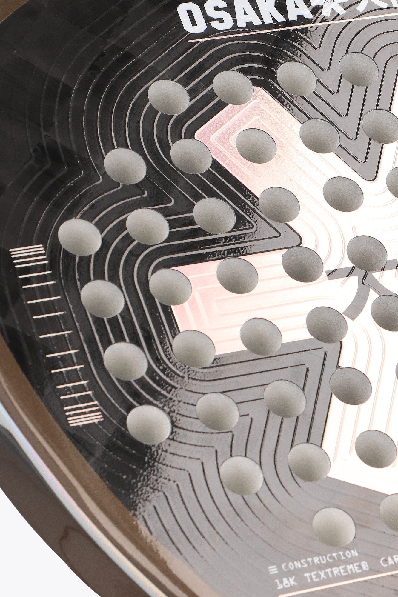 Osaka Padel Racket - Pro Tour LTD - Power | Silver - Hologram - Bell Racket Store