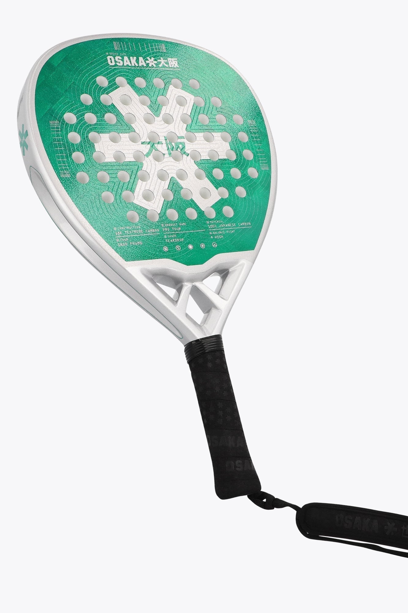Osaka Padel Racket - Pro Tour - Power | Aquatic Awe - Bell Racket Store