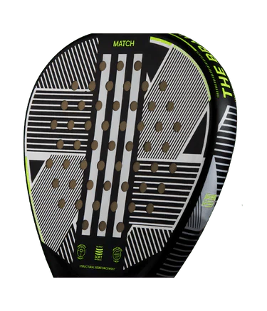 Padel Racket Adidas MATCH 3.3 Black/Lime 2024 Padel Racket Adidas