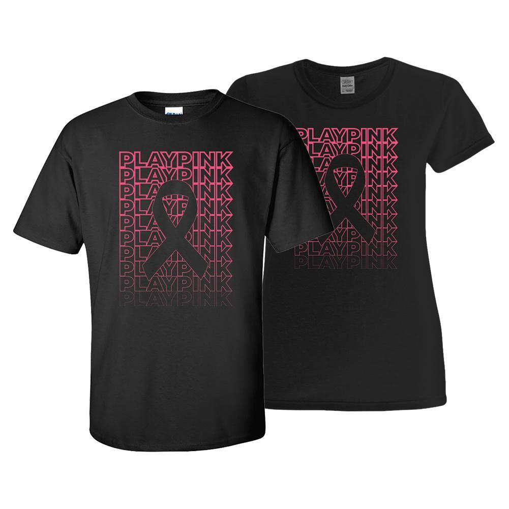 Play Pink Tennis Tee Black - Bell Racket Store
