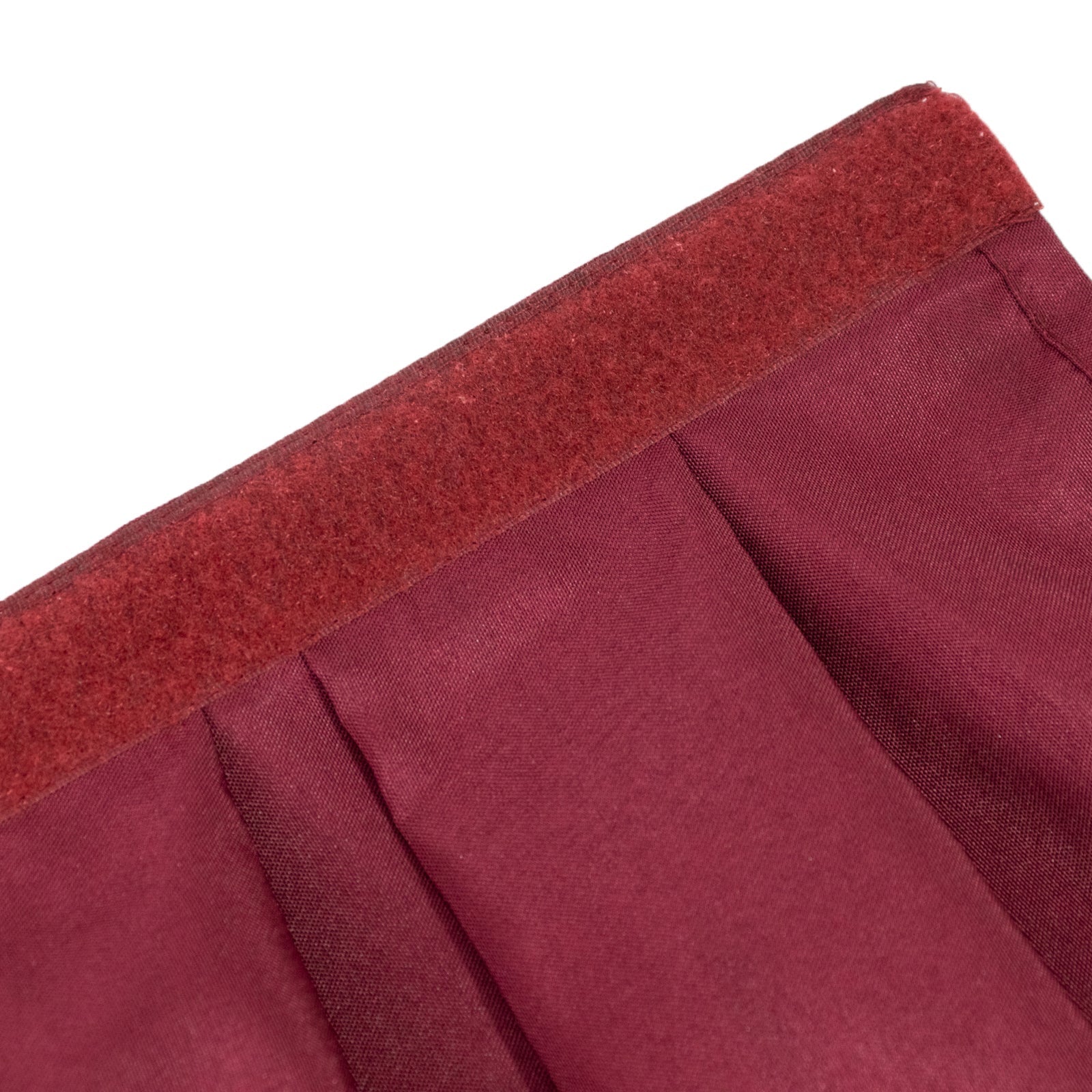 Portable Stage Skirt Burgundy Polyester Platform Skirting Cloth for Events, Performances & Wedding Staging - 16"x10ft - Bell Racket Store