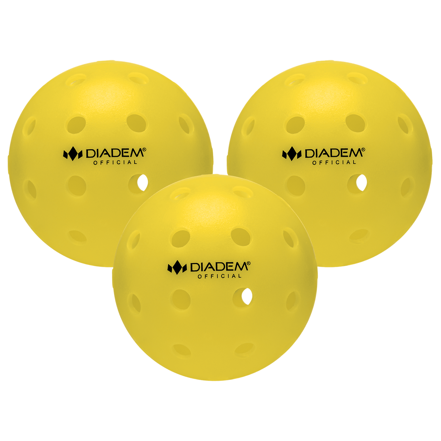 Power 3 Pack Pickleball Balls Yellow - Bell Racket Store