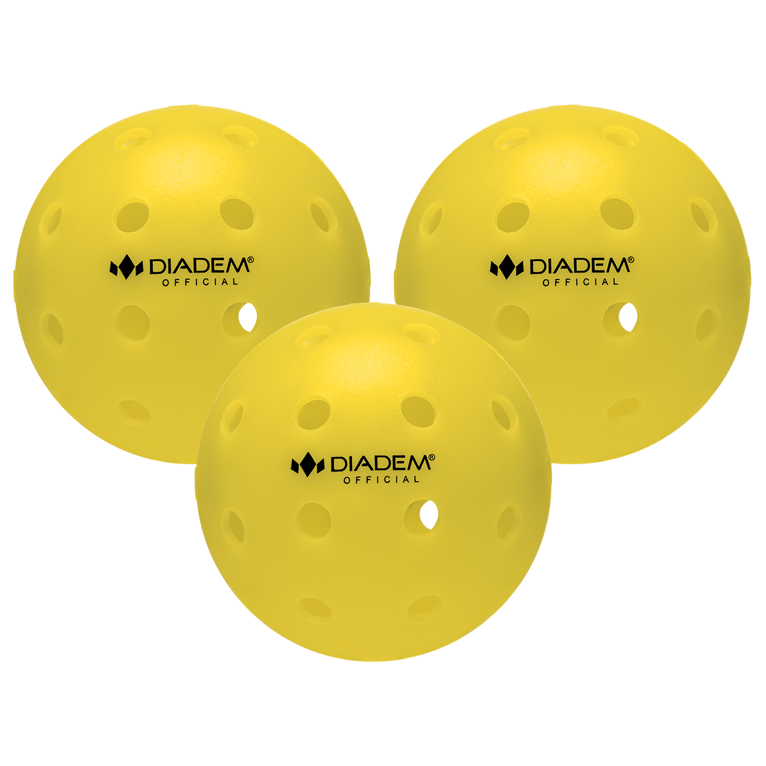 Power 3 Pack Pickleball Balls Yellow - Bell Racket Store
