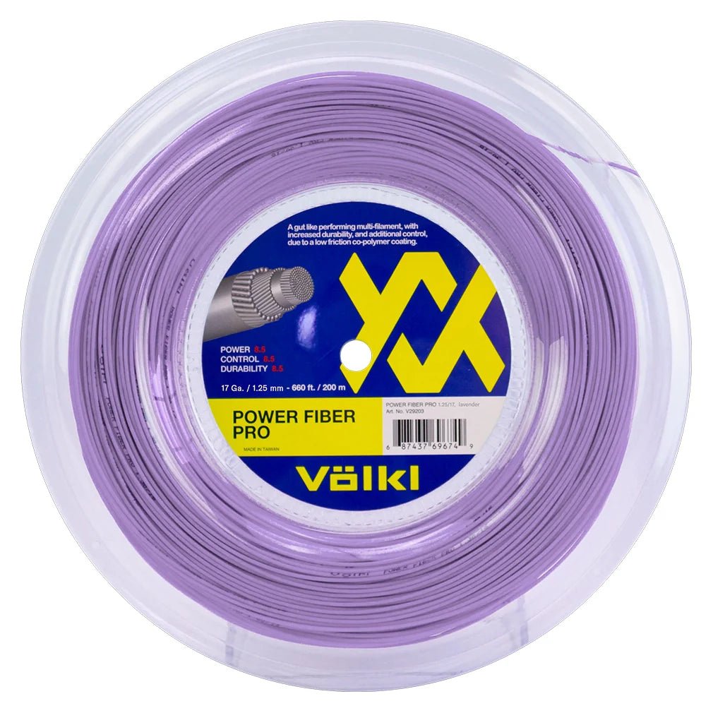 Power Fiber Pro Tennis Reel Lavender - Bell Racket Store