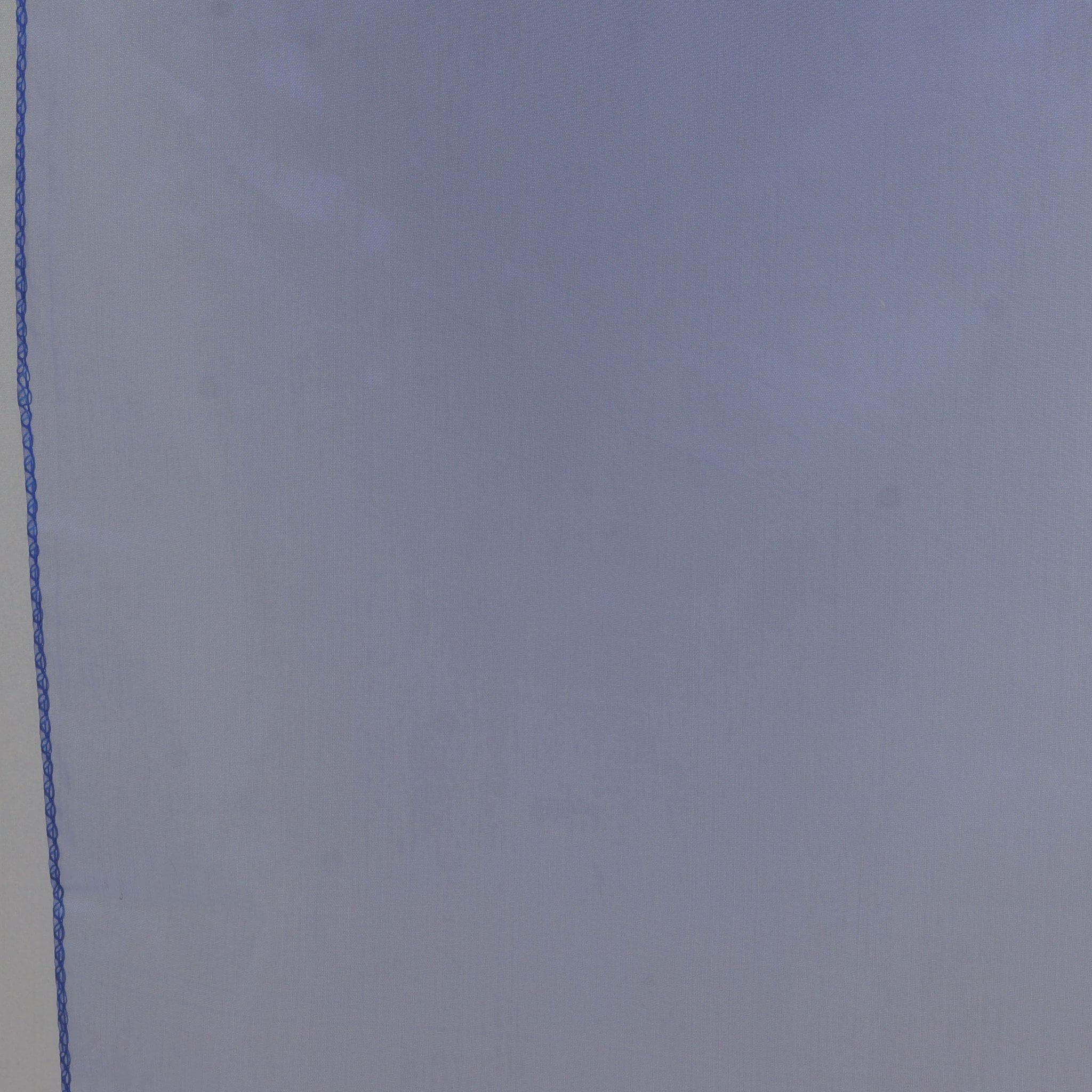 10 Pack Sheer Organza 14"x108" Table Runners Royal Blue - Soft and Lightweight Table Accent