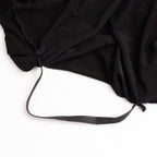 Premium Stretch Spandex Chair Cover Black for Folding Chairs - 3 - Way Open Arch 160GSM Fitted Slipcover with Reinforced Foot Pockets - Bell Racket Store