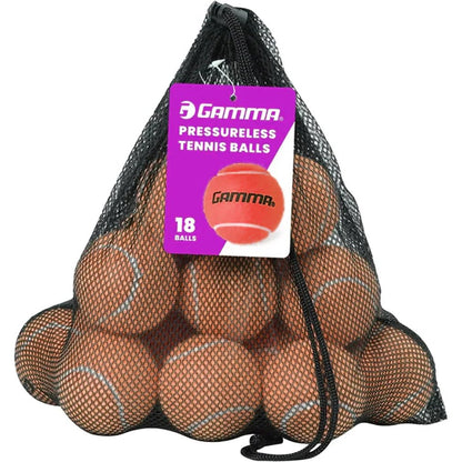 Pressureless Tennis Balls 18pk - Bell Racket Store