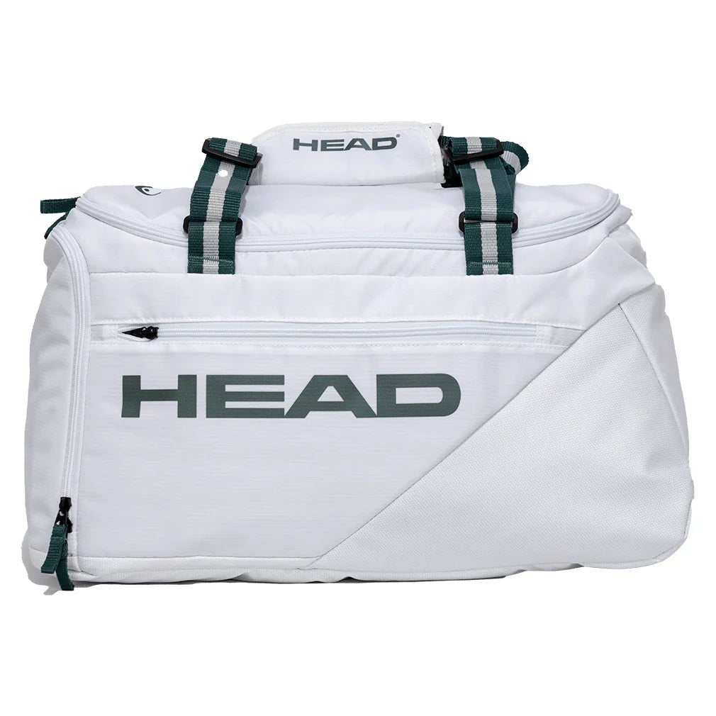 Pro X Court Tennis Bag 48L White and Green - Bell Racket Store