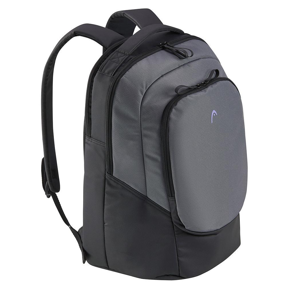 Pro X Tennis Backpack (30L) Black and Dark Grey - Bell Racket Store