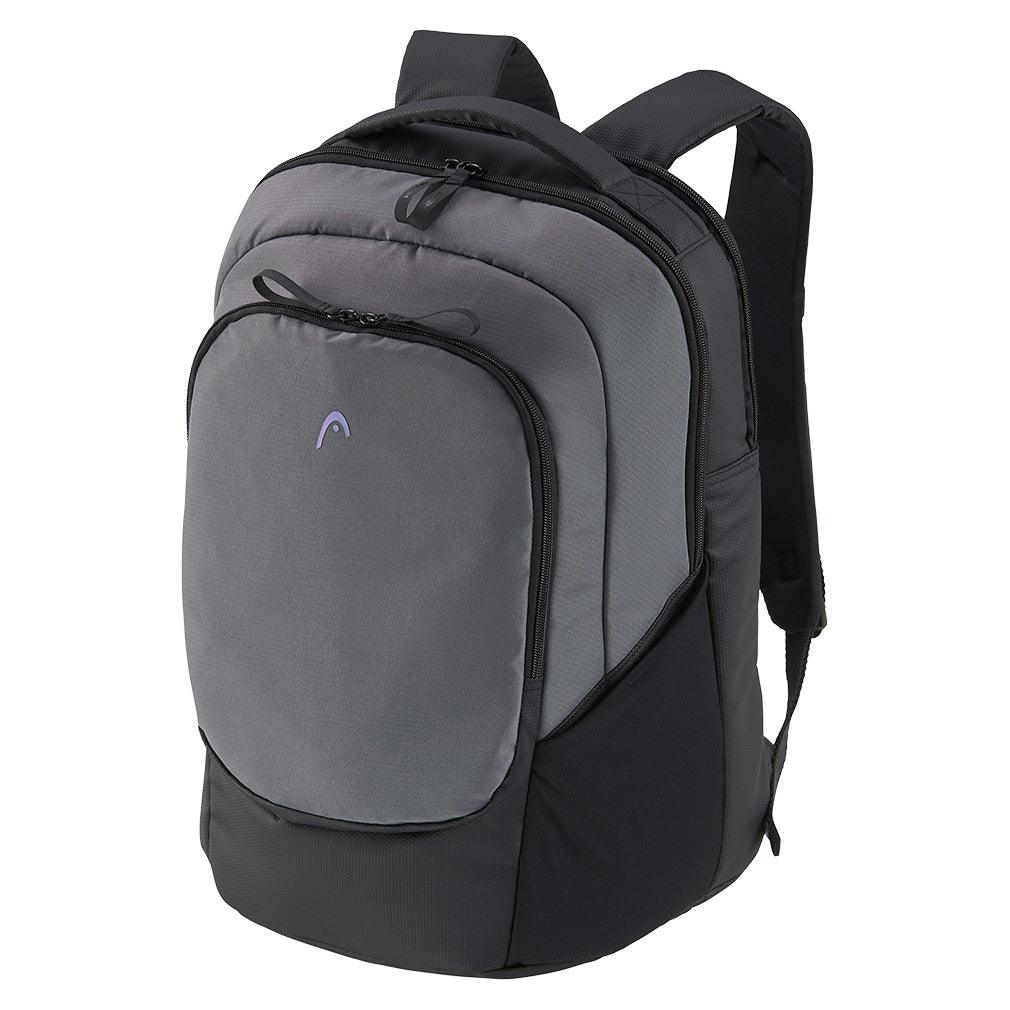 Pro X Tennis Backpack (30L) Black and Dark Grey - Bell Racket Store
