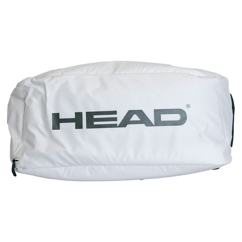 Pro X Tennis Duffle Bag L White and Green - Bell Racket Store