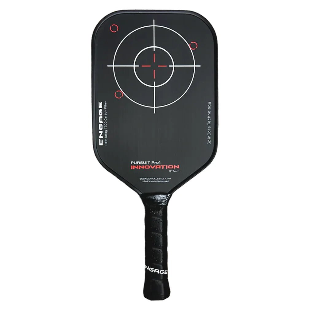 Pursuit Pro1 Innovation 12.7mm Pickleball Paddle Fierce Red - Bell Racket Store