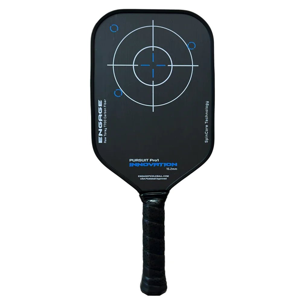 Pursuit Pro1 Innovation 15.2mm Pickleball Paddle Carbon Sky - Bell Racket Store