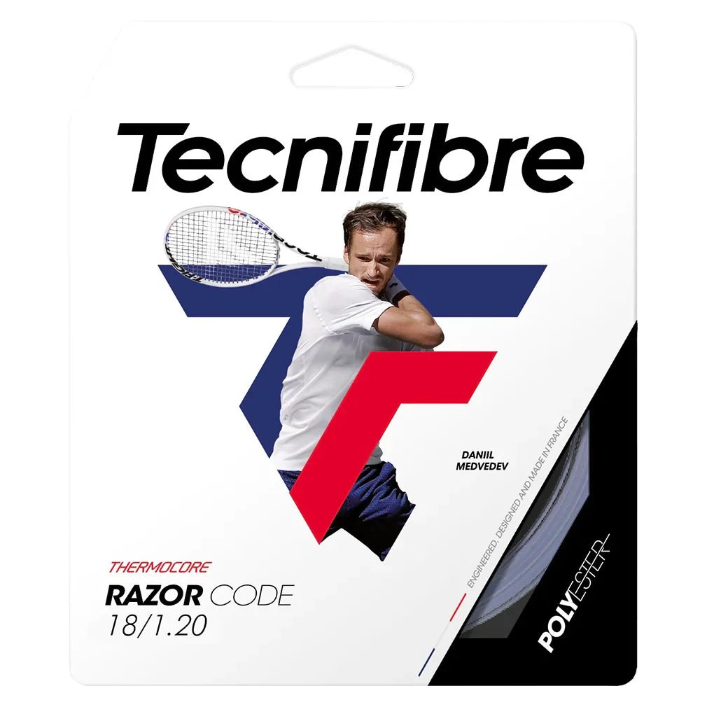 Razor Code 1.20MM/18G Tennis String Carbon - Bell Racket Store