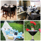 Scuba 54"x54" Table Overlay Square Tablecloth Beige - Wrinkle Free & Stain Resistant Table Cover - Bell Racket Store