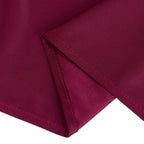 Scuba 70"x70" Table Overlay Square Tablecloth Burgundy - Wrinkle Free & Stain Resistant Table Cover - Bell Racket Store