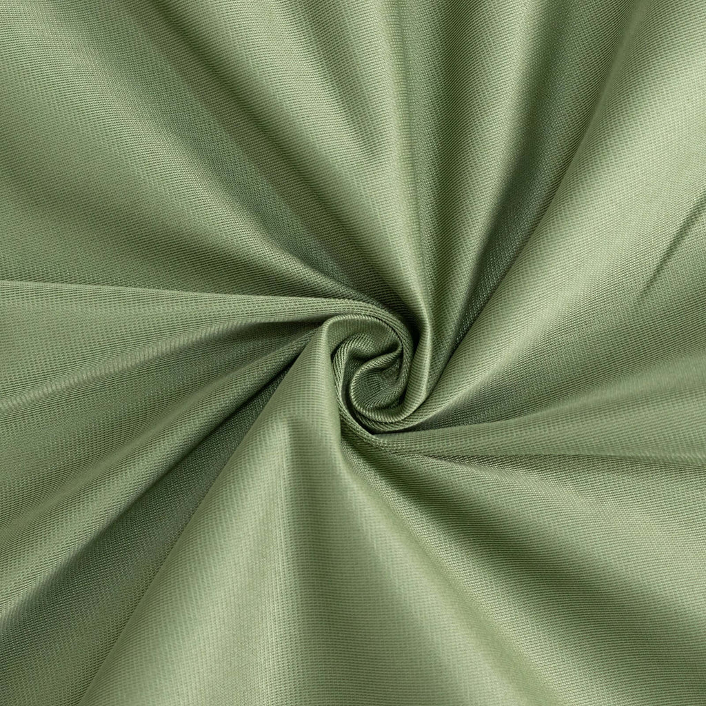 Scuba Round 120" Tablecloth Dusty Sage Green - Wrinkle Free & Stain Resistant Seamless Table Cover - Bell Racket Store