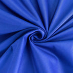 Scuba Round 132" Tablecloth Royal Blue - Wrinkle Free & Stain Resistant Seamless Table Cover - Bell Racket Store
