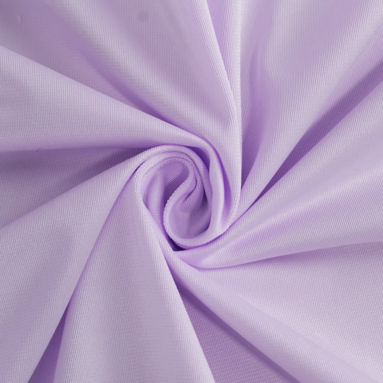 Scuba Round 70" Tablecloth Lavender Lilac - Wrinkle Free & Stain Resistant Table Cover - Bell Racket Store