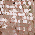 Big Payette Sequin 13"x108" Table Runner Rose Gold - Dazzling Design