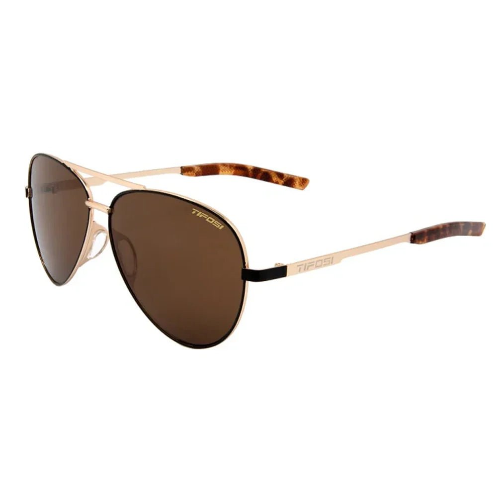 Shwae Sunglasses Midnight Gold and Brown Lenses - Bell Racket Store