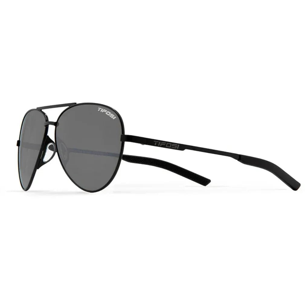 Shwae Sunglasses Satin Black and Smoke Lenses - Bell Racket Store