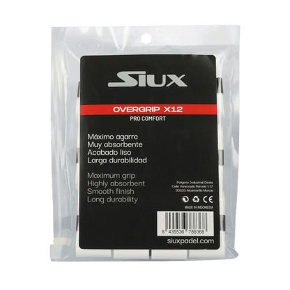 Siux Pro Comfort x12 Padel Overgrip - Bell Racket Store