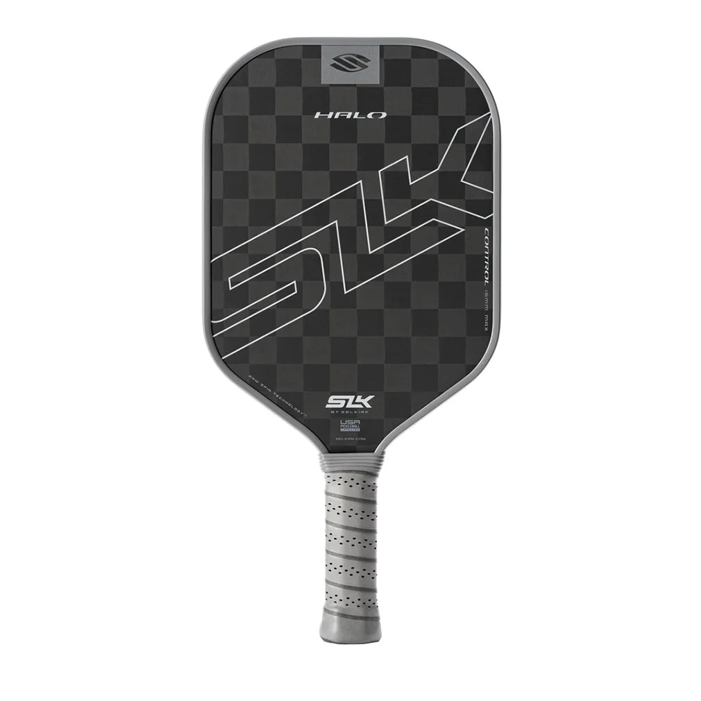SLK Halo Control Pickleball Paddle Max Storm Gray - Bell Racket Store